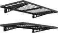FLEXIMOUNTS 2 Pack 2x4ft Garage Storage 24x48 inch Bike Wall Shelving Rack