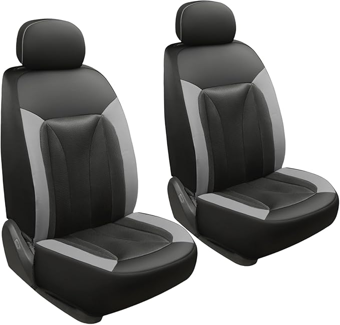 GIANT PANDA Front Car Seat Cover Custom Fit Toyota, 3D Air Mesh Car Seat Covers by GIANTPANDA