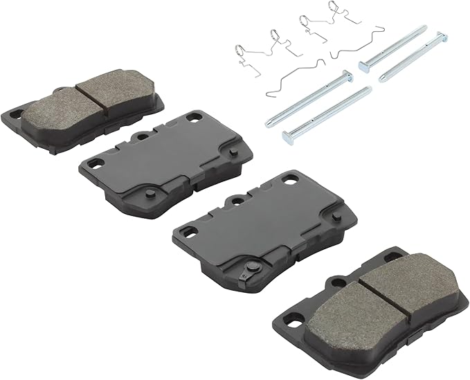 Premium Ceramic Rear Brake Pads Compatible