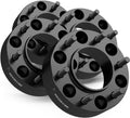 Wheel Accessories Parts 4 Pcs Hub Centric Wheel Spacers Adapters 6x5.5 6x139.7mm 2.00 Inch Thick 106.1mm Hub M14x1.5 14x1.5 Thread Stud Fits Toyota Trucks 106mm Hub to 95mm ID Wheels.