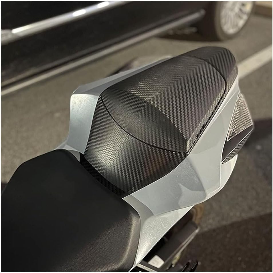 AISKA ABS Plastic Rear Seat Cowl for Suzuki GSXR600 GSXR750 2011-2024 | Matte Black Carbon Fiber Look, Non-Carbon ABS Construction, Solo Tail Fairing Cowling, Direct Bolt-On, Scratch Resistant