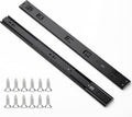 ravinte matte black soft close drawer slides 22, main product view