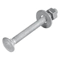 1/4" x 2-1/2" (100 pack) galvanized carriage bolt, main product view