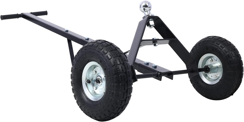 Trailer Dolly with 10" Pneumatic Tires, 600 lb Capacity, 1-7/8" Ball Hitch