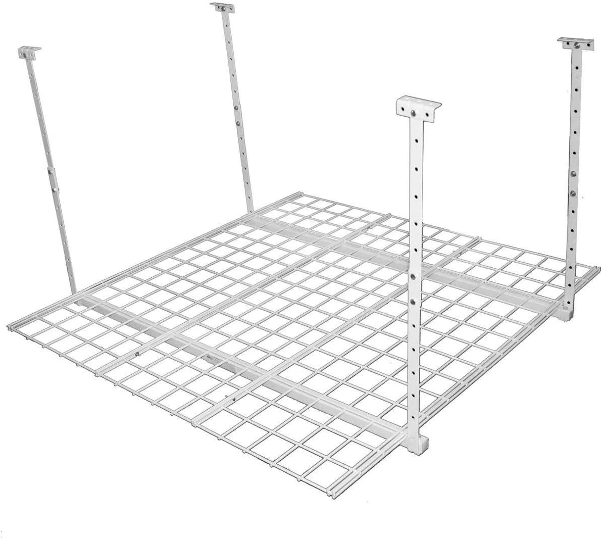 Overhead adjustable Garage Storage Rack, Heavy Duty Steel Garage Storage System