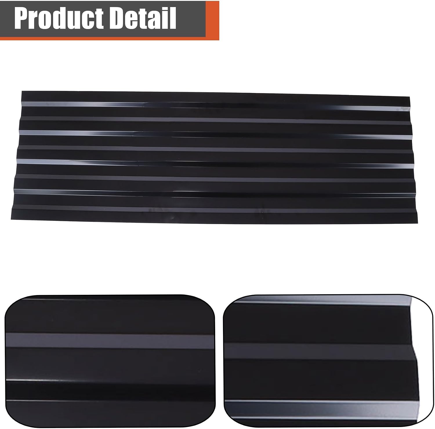 labwork Steel Truck Bed Floor Patch Panel Black 2Pcs Replacement for F250 F350 F450 1999-2016 926-881