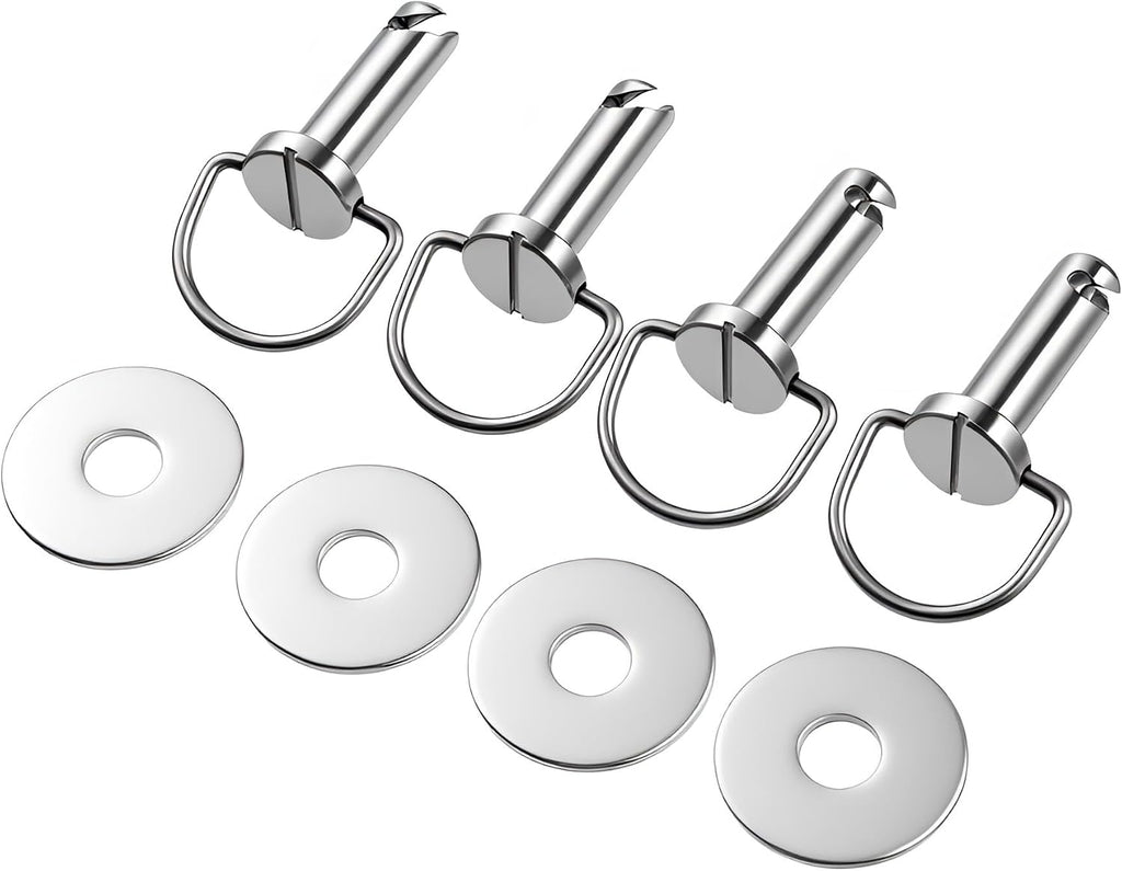 Harley Saddlebag Mounting Pin Bolts, Motorcycle Saddle Bag Fasteners Pins for Harley Davidson Touring Softail Road King Electra Street Glide all year