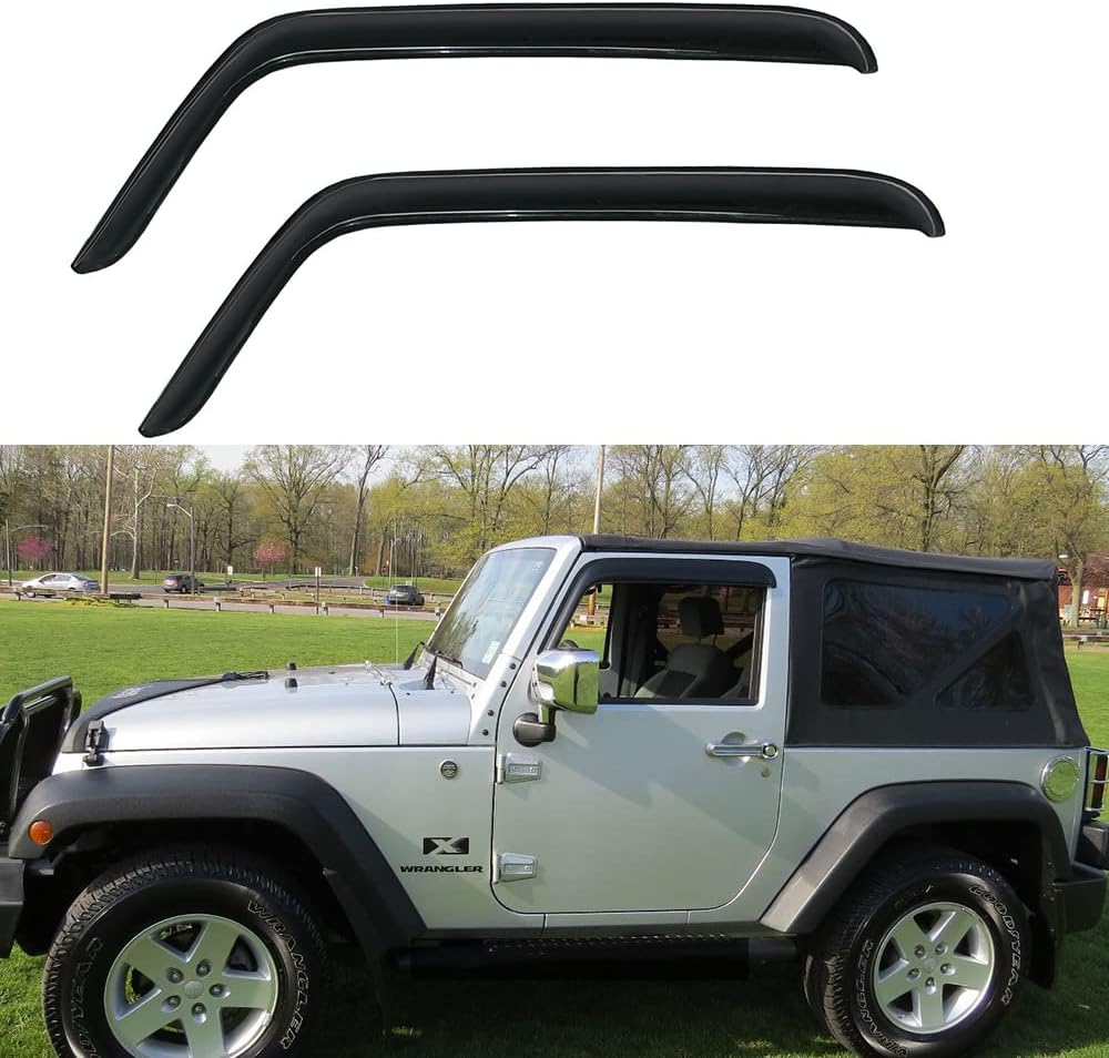 92328 Original Side Window Wind Deflector, Window Visor fit