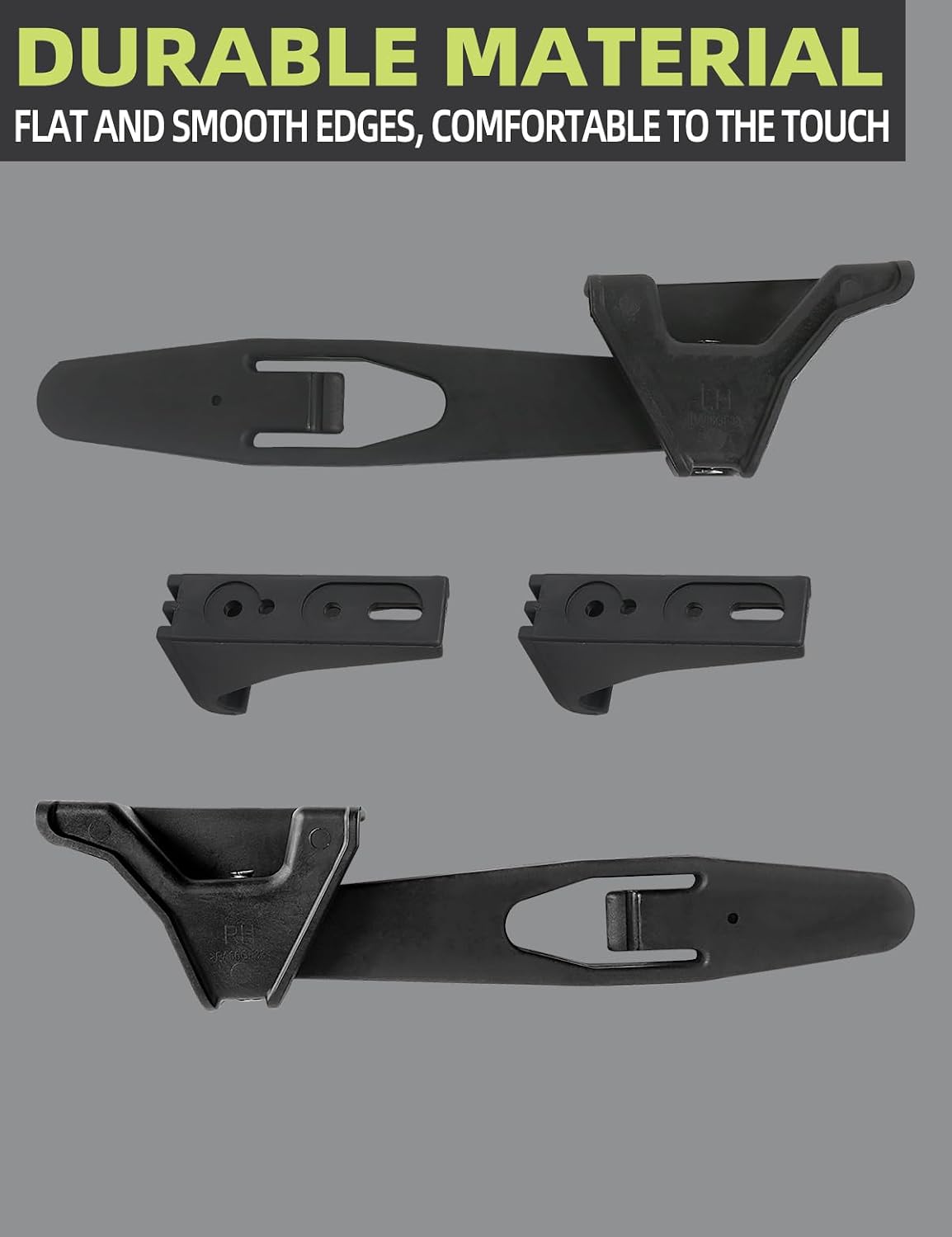 Hood Latch with Catch Bracket Compatible with Freightliner Columbia 2003-2008 Accessories Parts Replaces A17-15553-000/ A17-15553-001 Hoods Left Right Hoods Pair