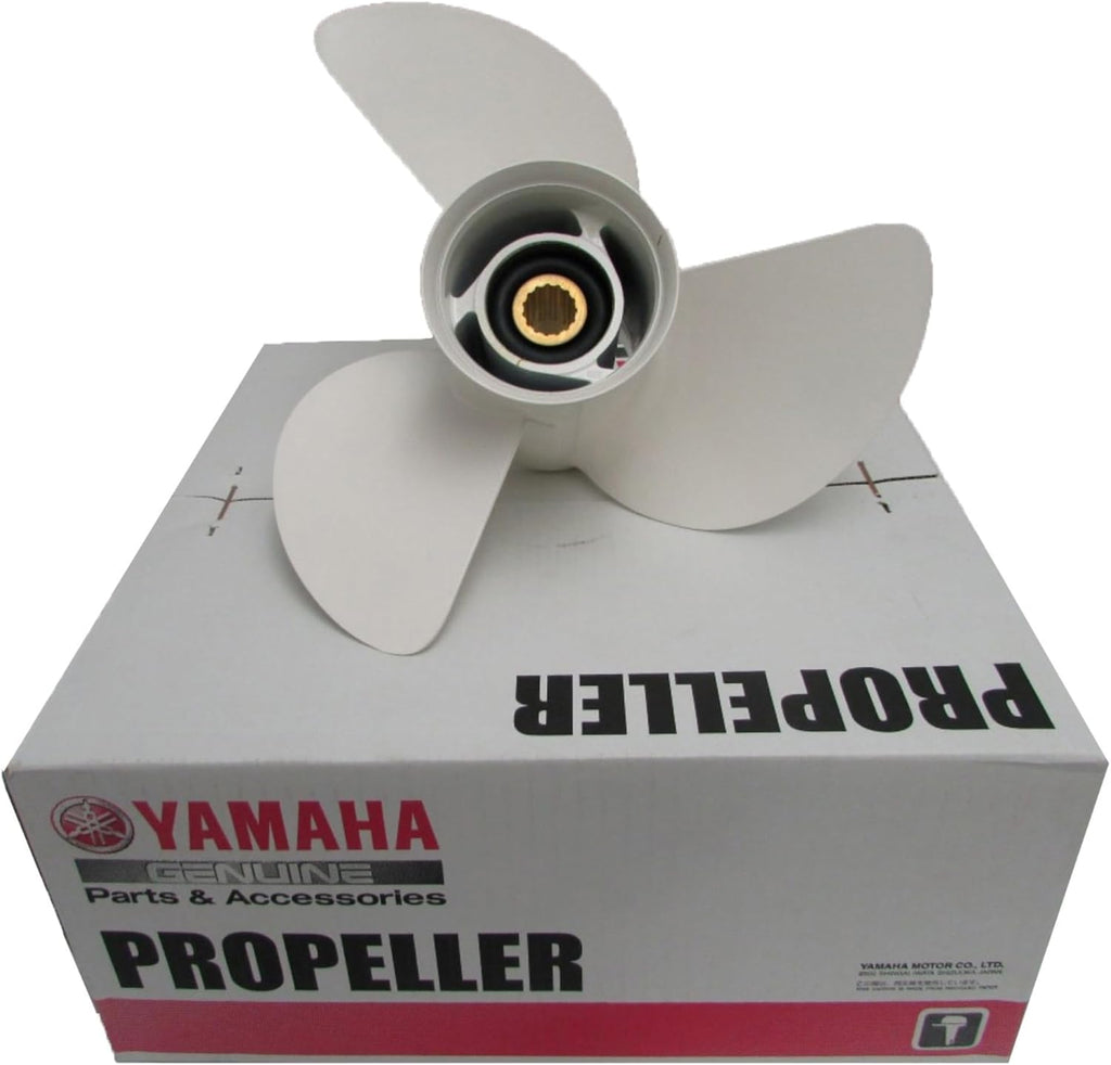 Yamaha New OEM 3 Blade 13-1/2"X15" Right Hand Propeller, 6E5-45947-00-00