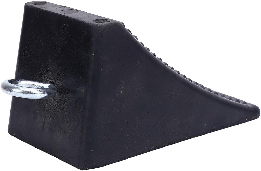 Wheel Chock, Heavy Duty Rubber Tire Stopper, 1-3 Tons Load Capacity, Wheel Wedge for Car Travel Trailer RV Truck ATV, 6.30x3.94x3.94in Stop Block