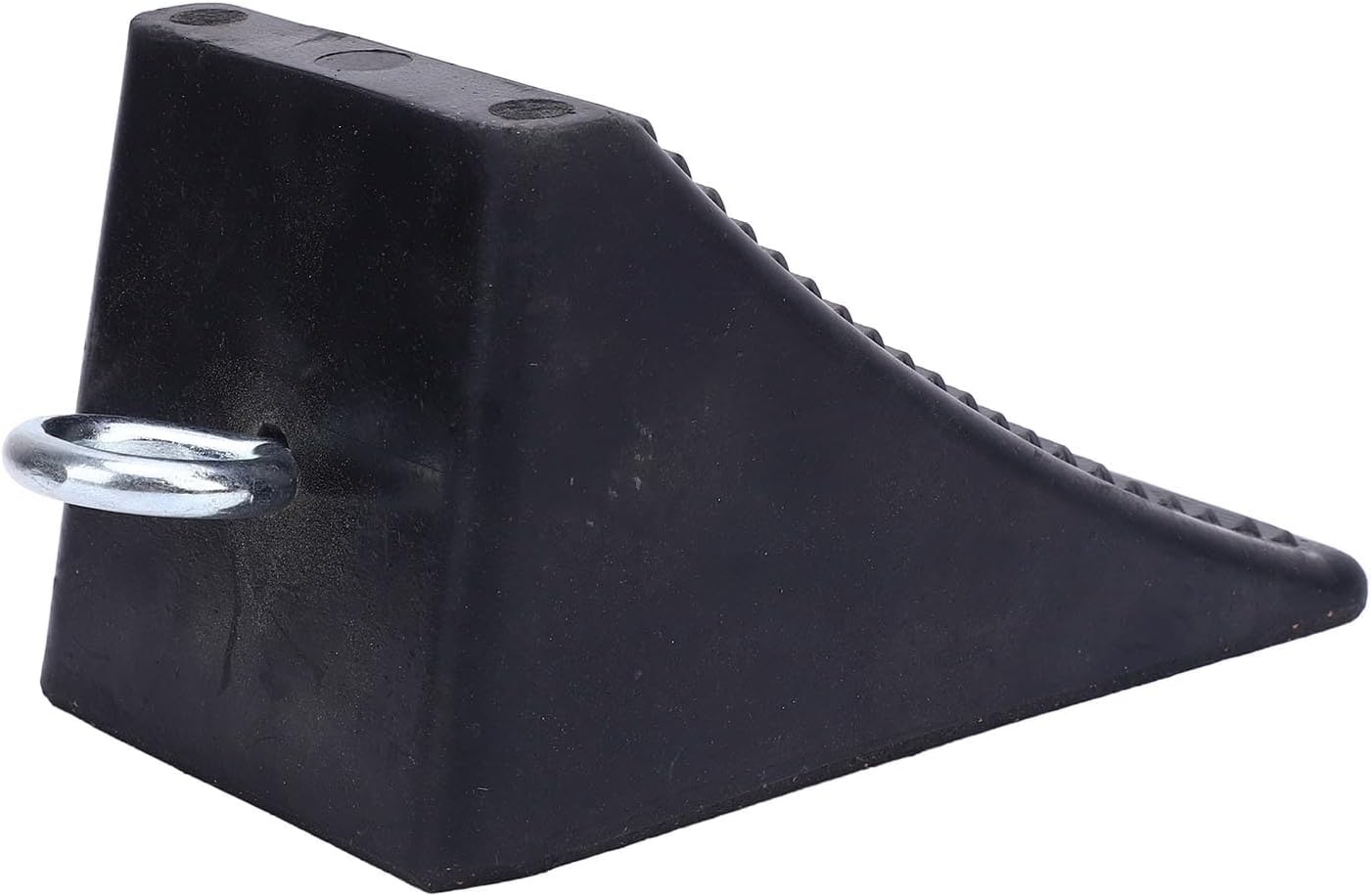 Wheel Chock, Heavy Duty Rubber Tire Stopper, 1-3 Tons Load Capacity, Wheel Wedge for Car Travel Trailer RV Truck ATV, 6.30x3.94x3.94in Stop Block