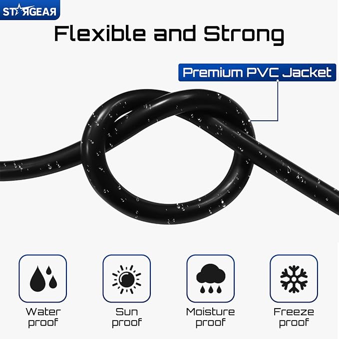 Starlink Mini Cable 16.4FT, 16AWG Replacement Starlink DC Power Cable Starlink - Image 6