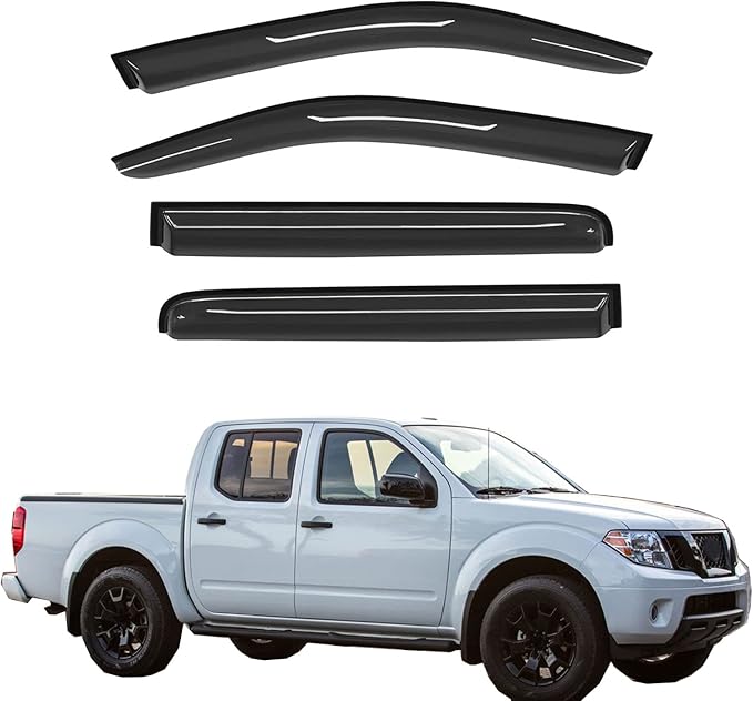 Smoke Window Visors Compatible by GLDIFA