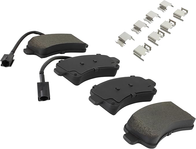 Premium Semi-Metallic Rear Brake Pads Compatible - Image 2