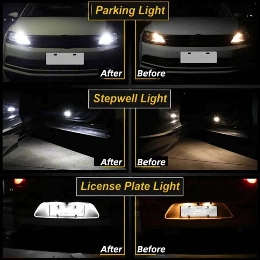 12pcs Car LED Interior Trunk Map Dome Glove Box Light Kit, for Fiat Ducato 1995-2022 2023 2024 Reading