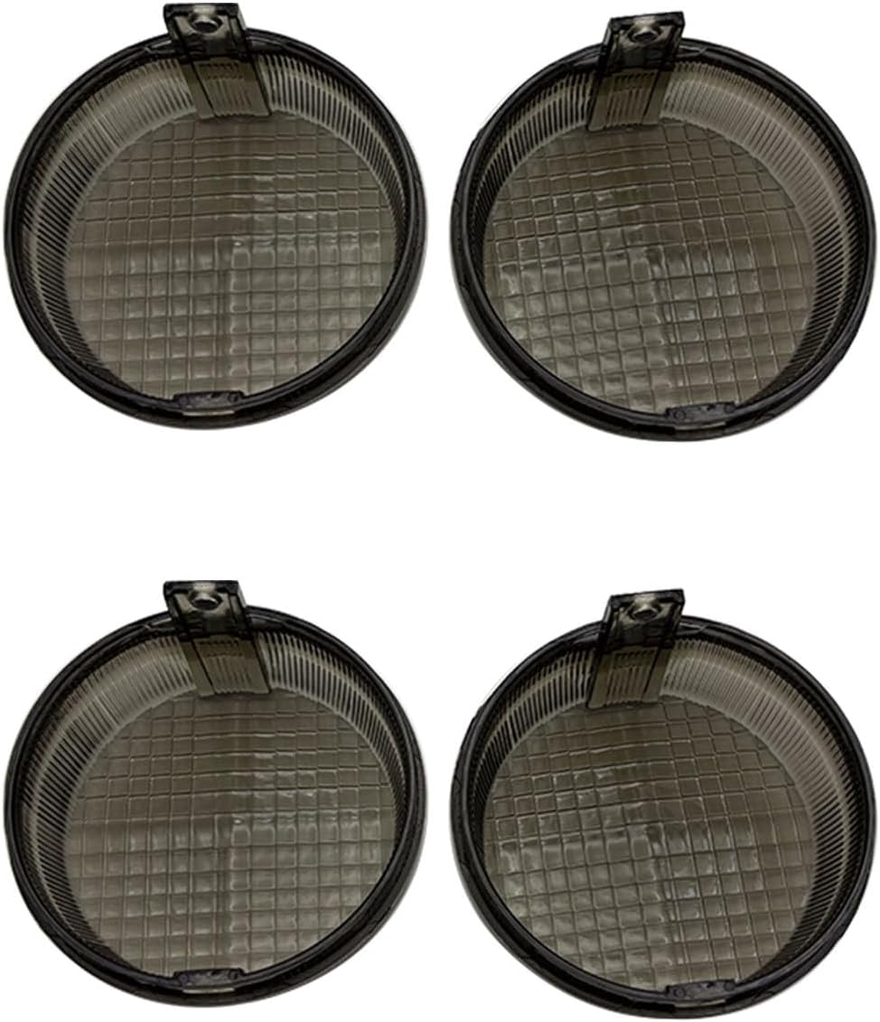 4pcs Motorcycle Smoke Turn Signals Light Lens Covers For Honda Shadow Phantom Spirit Fury Interstate Metropolitan Valkyrie 1300 600 750 VT400 VT750 VT1300 1998-2018