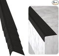 Rubber Bond Stair Edge Protector 36x2x1 inch Anti-Slip Stair Corner Trim Rubber by RUBBER+BOND
