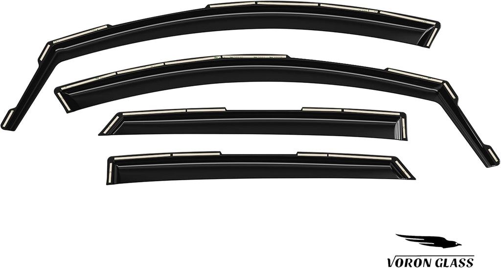 voron glass in-channel extra durable rain guards for on a desk or shelf