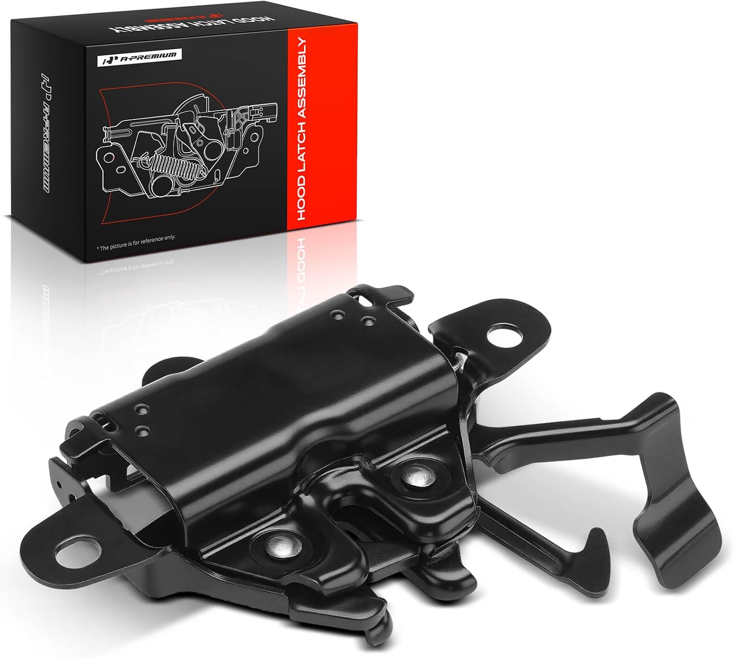 A-Premium Hood Latch Lock Compatible with Pontiac | for Vibe 2003-2008, Front Hood Lock Engine Bonnet Latch Assembly