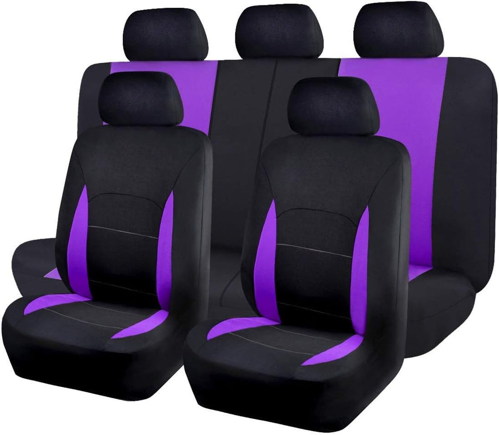 flying banner car seat covers front seats rear, main product view