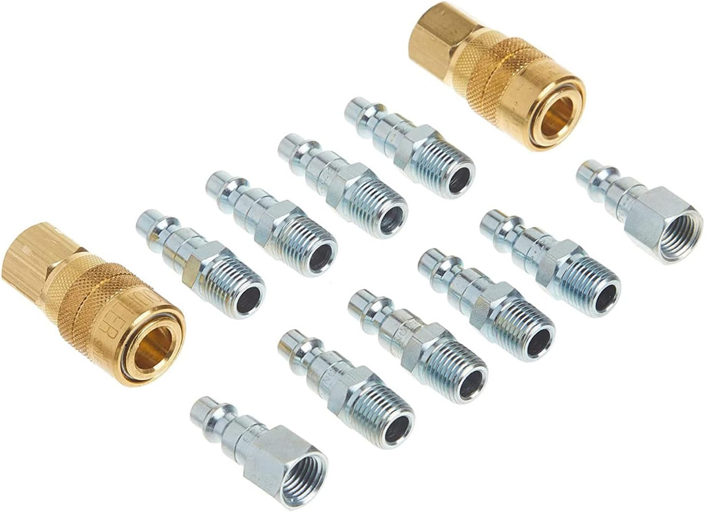 milton (s-210) 1/4" npt m-style coupler and plug, main product view
