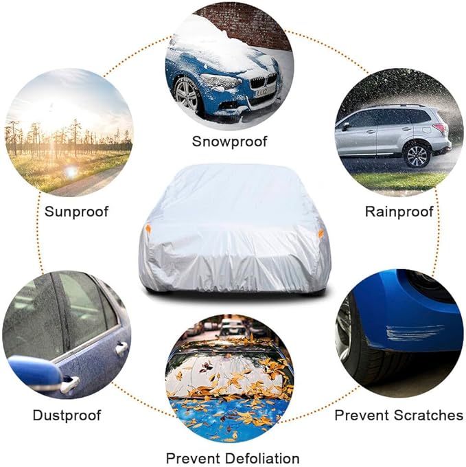 Kayme 6 Layers Car Cover Custom Fit - Image 5