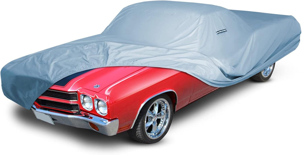 iCarCover Premium Car Cover for 1968-1972 Chevy El Camino Heavy Duty Waterproof