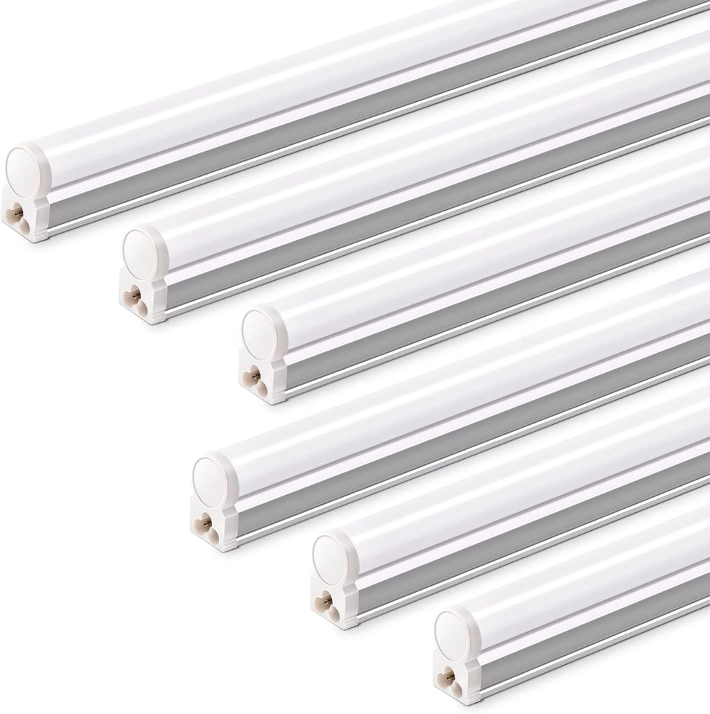 Barrina T5 4FT LED Shop Light, 5000K Daylight White, 20W Utility Light Fixture