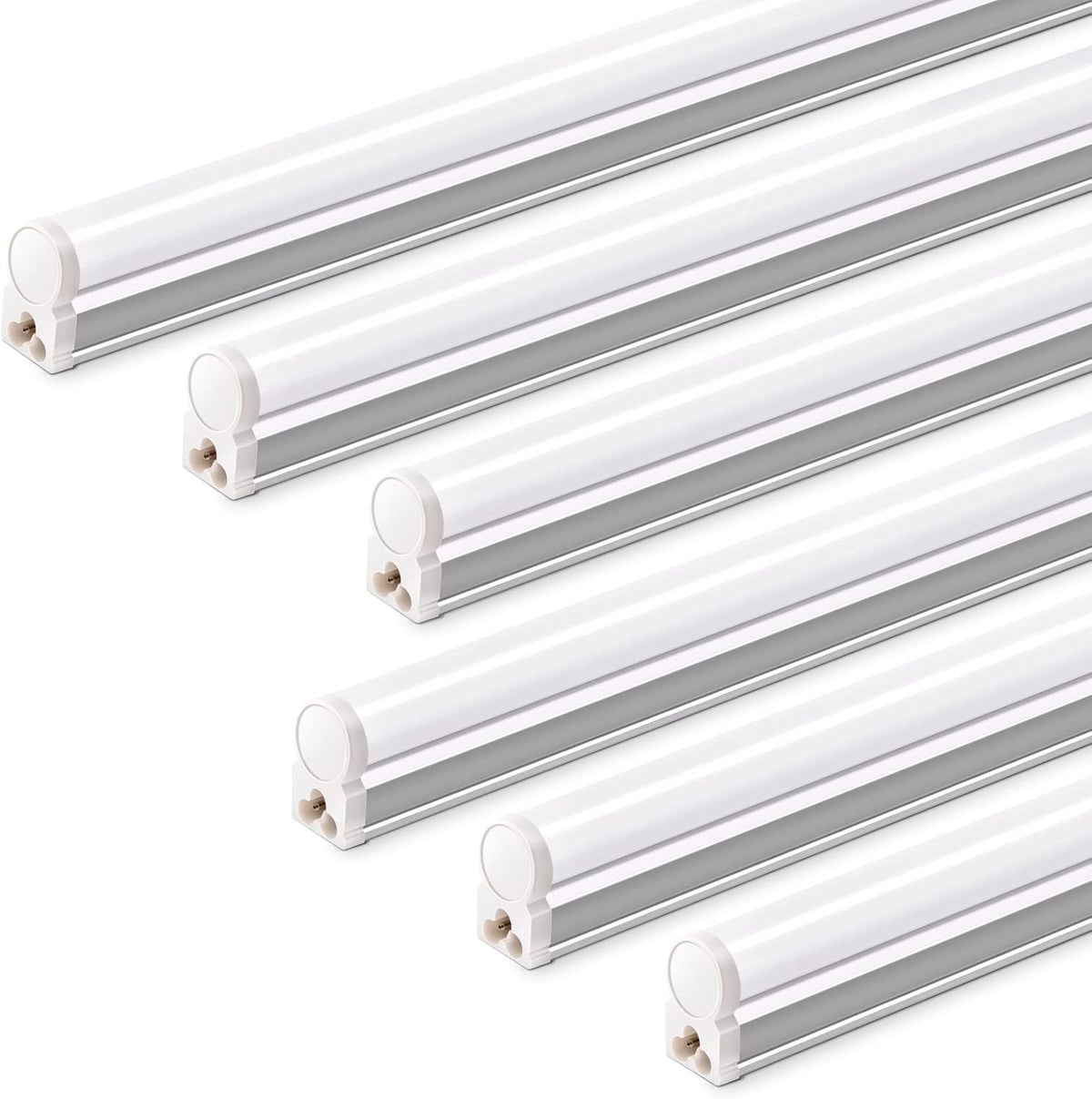 Barrina T5 4FT LED Shop Light, 5000K Daylight White, 20W Utility Light Fixture