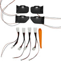 L2R for Toyota Land Cruiser Prado J250 LC250 (2024-2025) Interior Door Handle Bowl LED Lights Handle Bowl Mood Lighting Car Interior Decorative 1 Set (White Lighted)