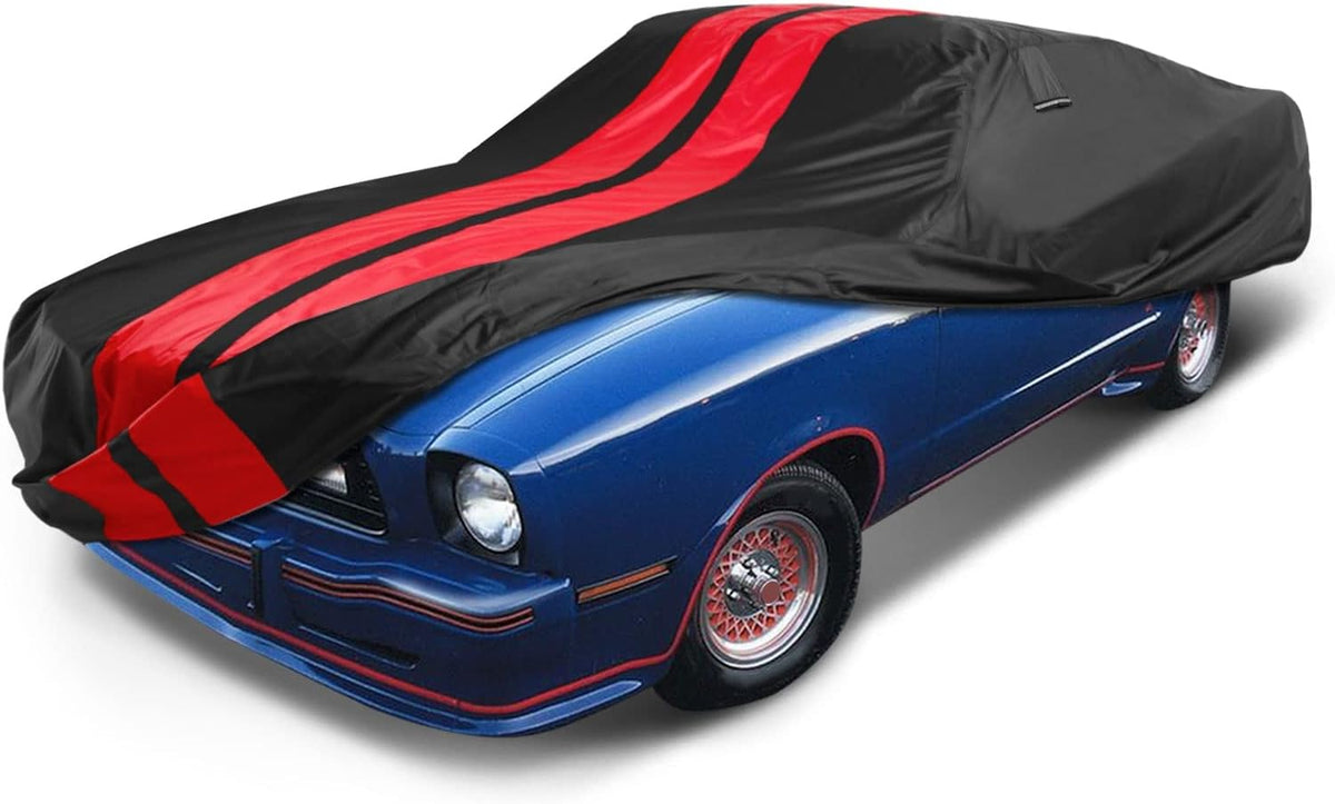 iCarCover Custom Car Cover for 1974-1978 Ford Mustang Waterproof All Weather