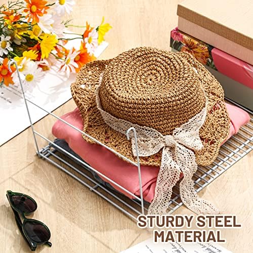 amylove 4 pieces 24 inch hanging closet shelves, package contents