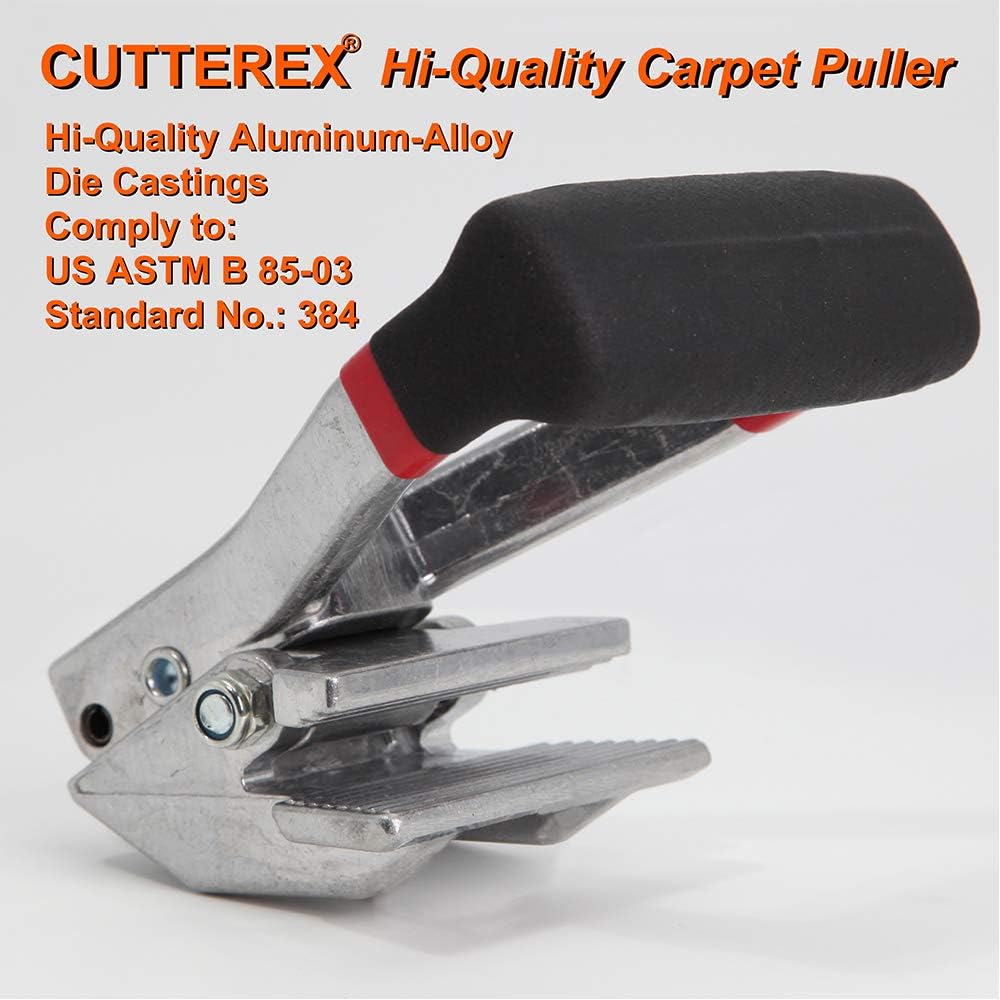 CUTTEREX Carpet Puller Carpet Pulling Claw Carpet Clamp for Pulling Carpet During Installation or Removal