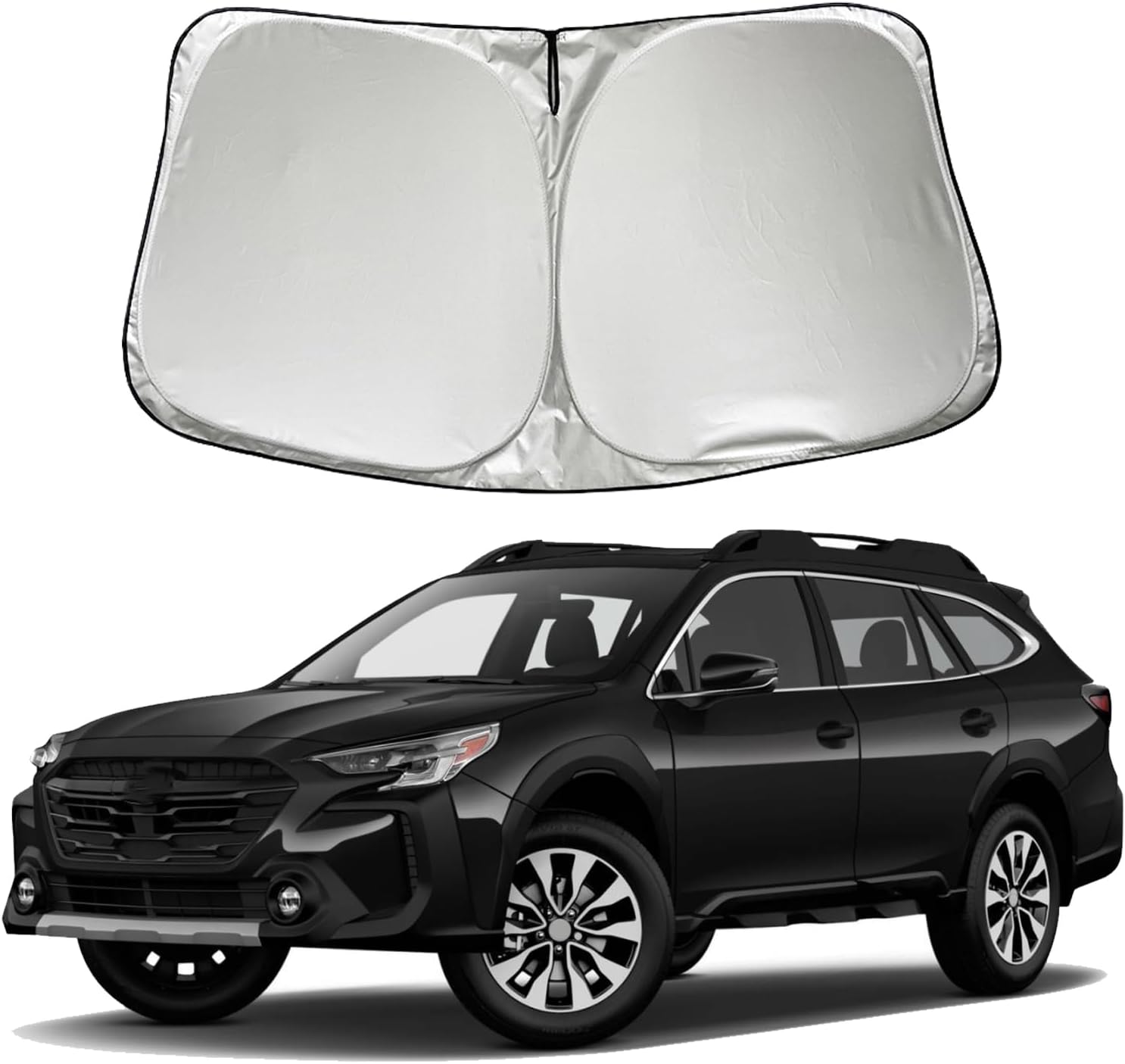 Car Windshield Sun Shade Sunshade Compatible with Subaru Outback 2026 2025 2024 2023-2020 Base Premium Limited Touring Sport SUV Accessories, Car Front Window Sun Shield Visor