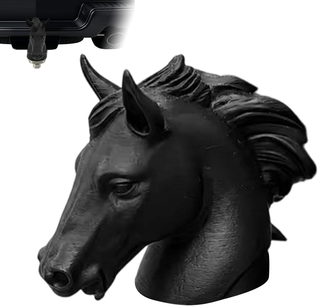 Trailer Hitch Covers | Horse Shape Heavy Duty | Tow Ball Cover | for Boat Caravan RV SUV Tractor Truck Yacht ATV Motorhome