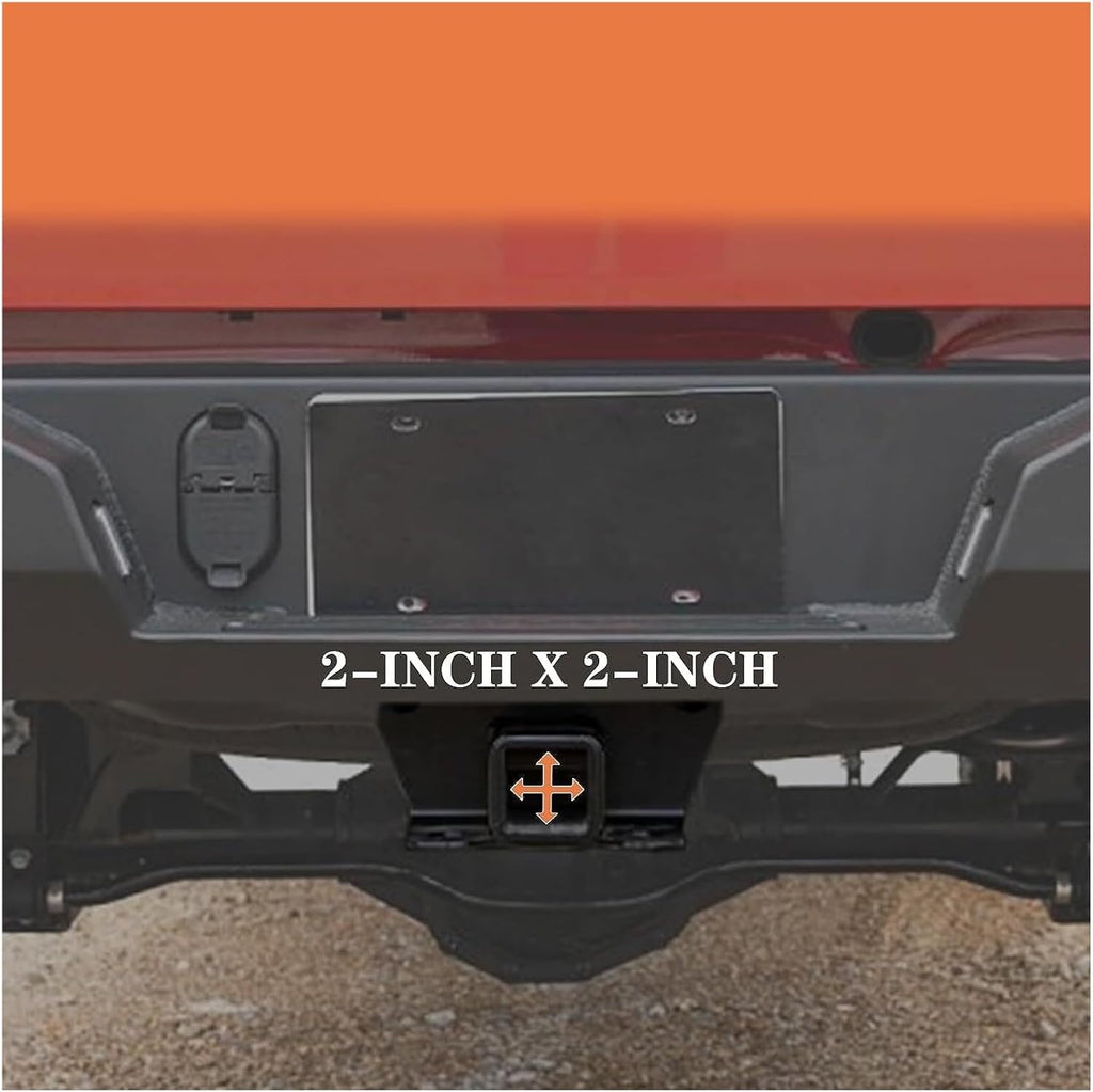 Adjustable Trailer Hitch Car Rear Bumper Trailer Hitch Receiver Tow Hitch Ball Mount with Hook