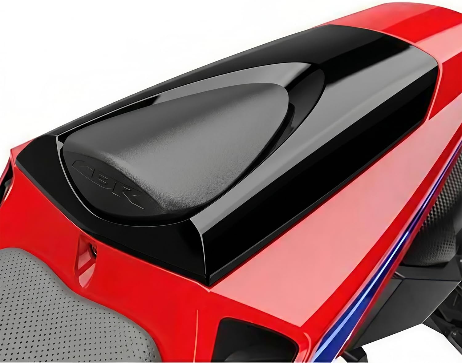 For CBR600RR Motorcycle Rear Seat Fairing Cover Cowl,ABS Plastic Rear Passenger Pillion Solo Seat Cowl Cover Fairing Tail Section For CBR600RR CBR 600RR 2007-2019 (For CBR600RR)