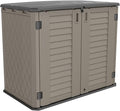 HOMSPARK Storage Shed Weather Resistance, Horizontal Storage Shed by HOMSPARK