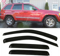 94243 Original Side Window Deflector Visor Rain Guard, Outside Mount Tape-on