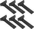 floating shelf brackets, 10 inch heavy duty industrial, main product view