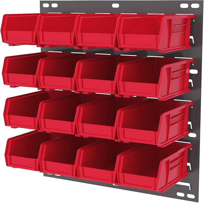 Akro-Mils 30618 Heavy Duty Wall Mount Garage Storage Steel Louvered Panel | - Image 2