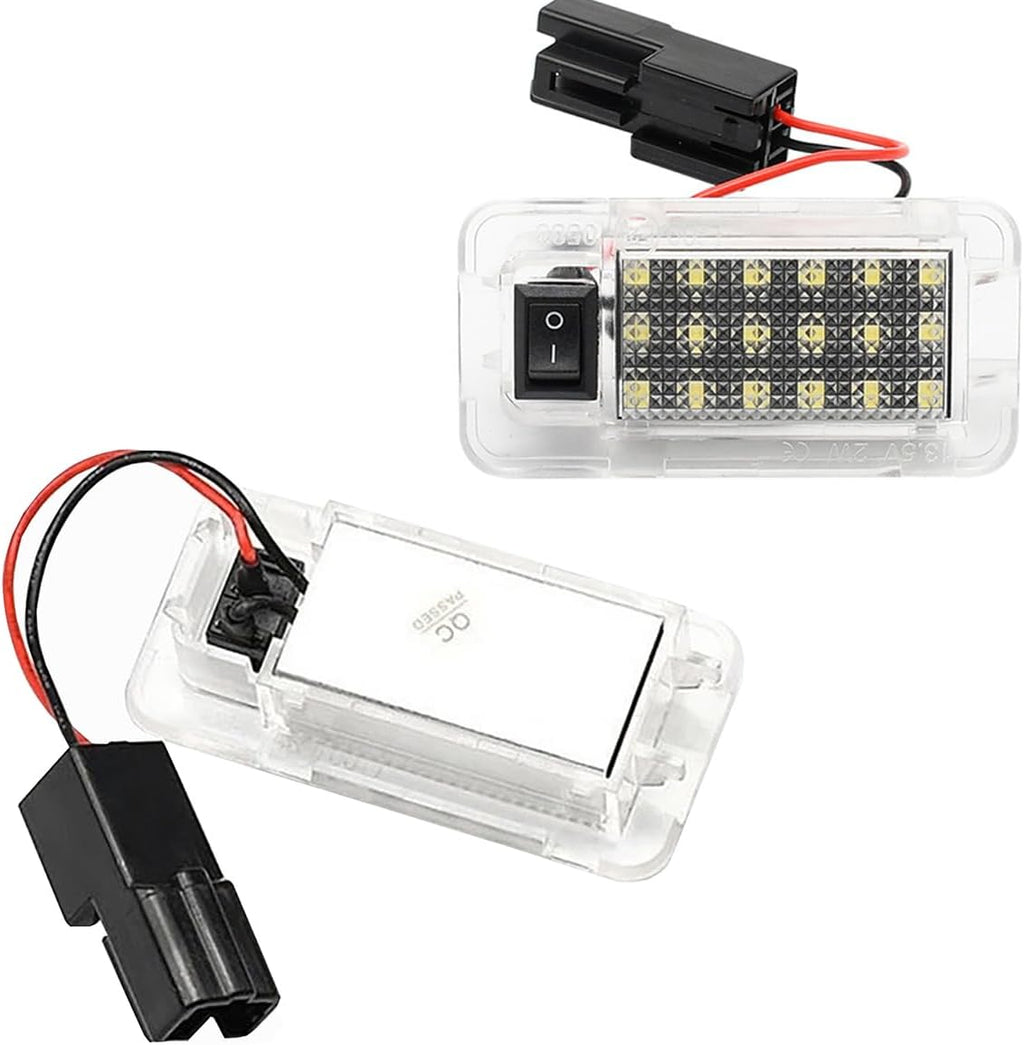 1PC LED Luggage Compartment Lights w/Switch Compatible with Toyota RAV4 Sienna Highlander Prius Venza Scion tC xB, Replacement for Lexus RX350 CT200h NX300h White LED Interior Trunk Cargo Area Lamp