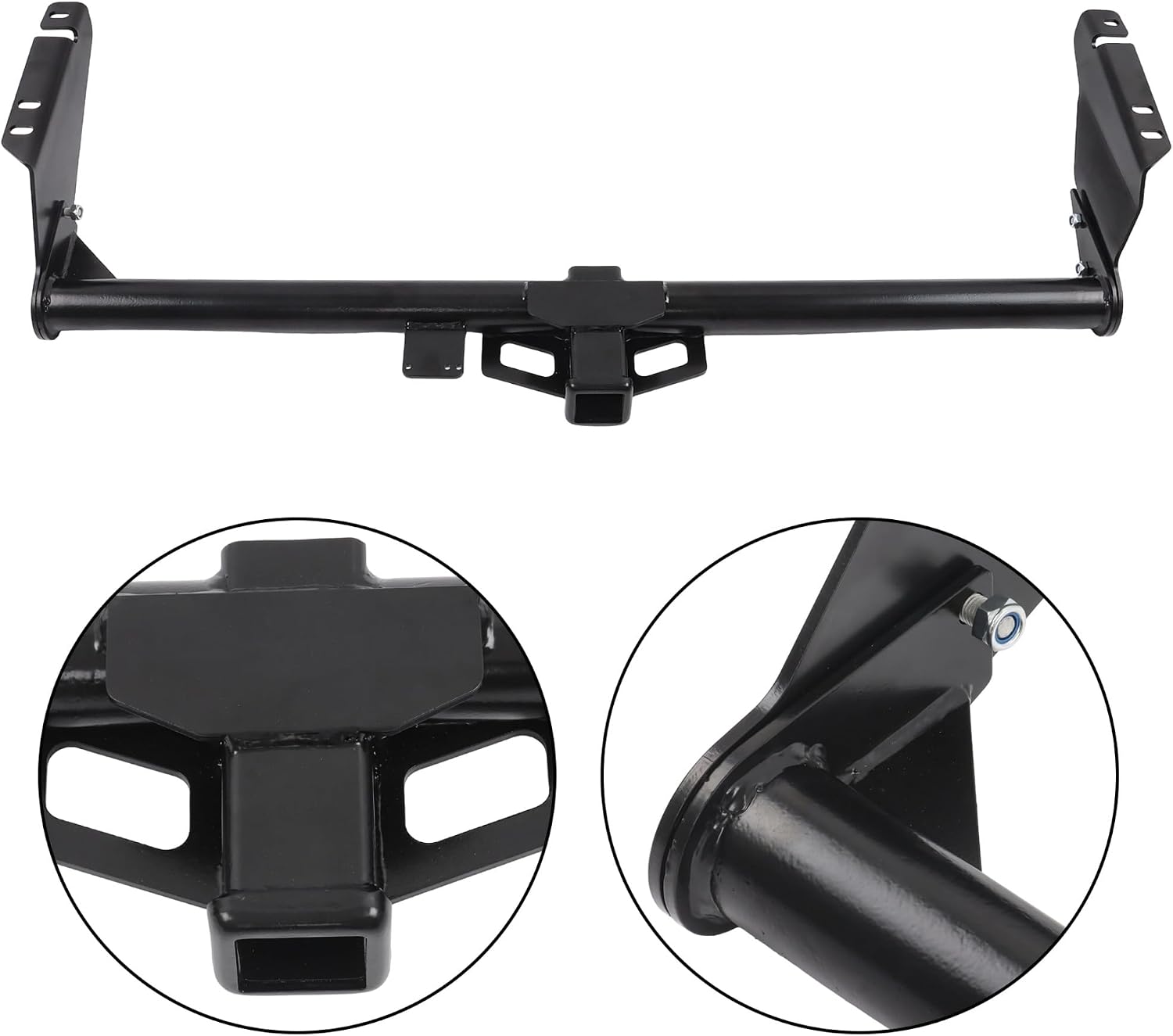 Class 3 Rear Bumper Trailer Hitch 2" Towing Receiver Replacement for Sienna 2004-2020
