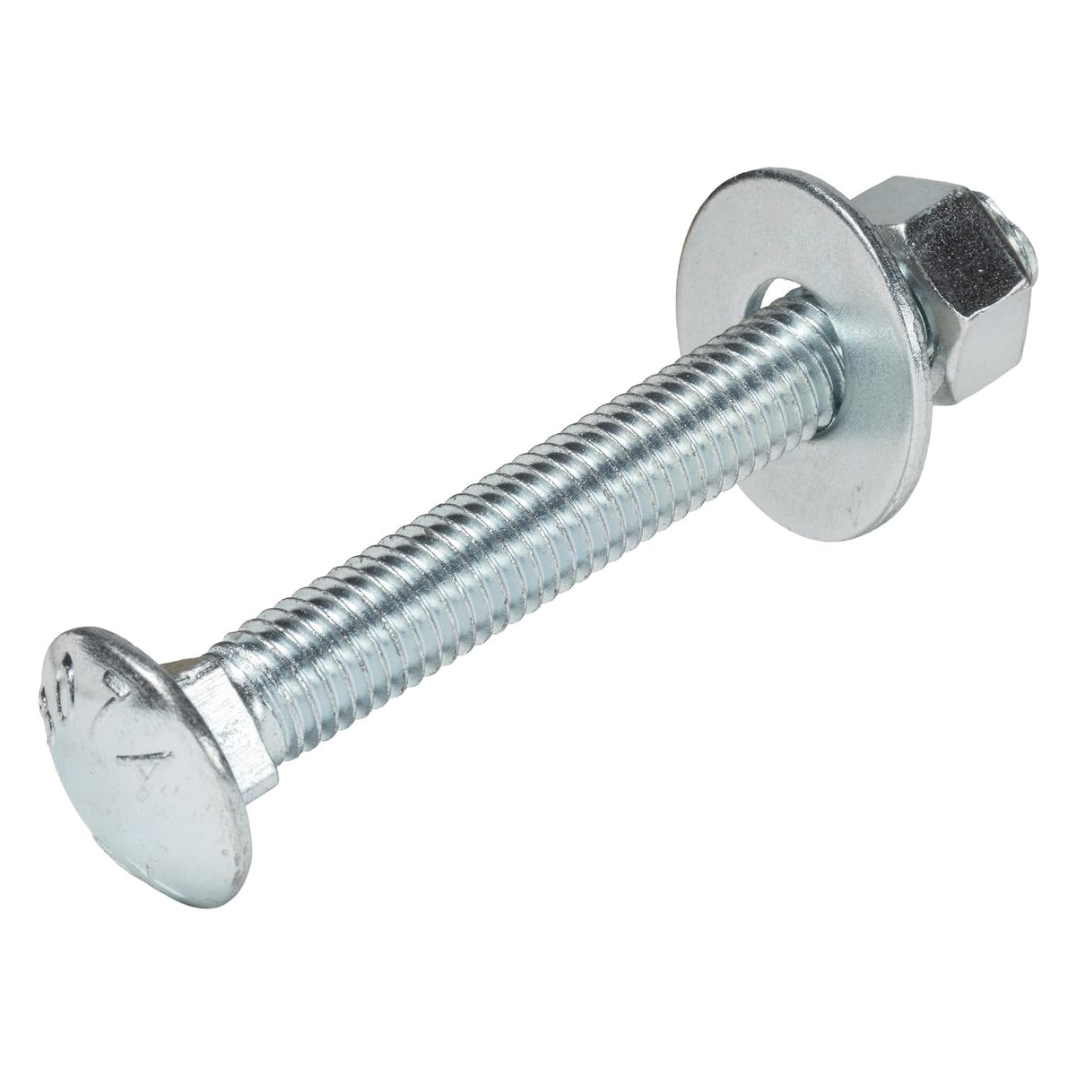 1/2" x 4" (25 pack) zinc carriage bolt, main product view