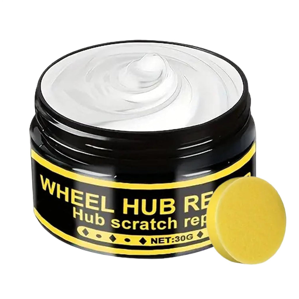 Wheel Rim Repair Kit - Scratch Wax and Metal Polishing Set for Chrome Surfaces | Ideal for Aluminum, Motorcycle, Boat, Truck, Car Door, Bumper, and Automotive Detailing Projects
