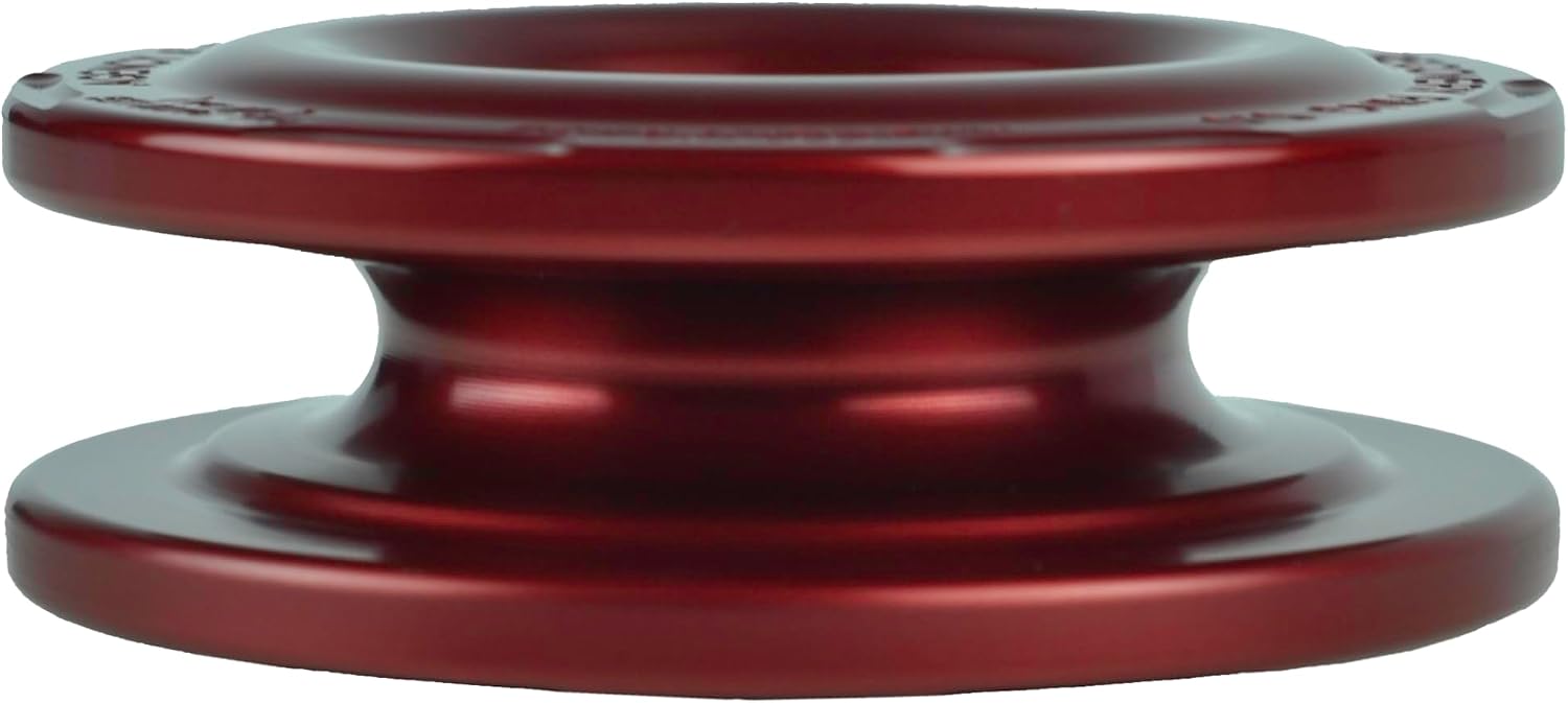 Agency 6 Recovery Ring 5.0" - for Use with Soft Shackle and Synthetic Winch Line - Offroad Vehicle Recovery - Made in the USA (Red)