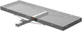 CURT 18100 Tray-Style Trailer Hitch Cargo Carrier, 500 lbs. Capacity, 60-Inch x 19-Inch, Fits 2-Inch Receiver