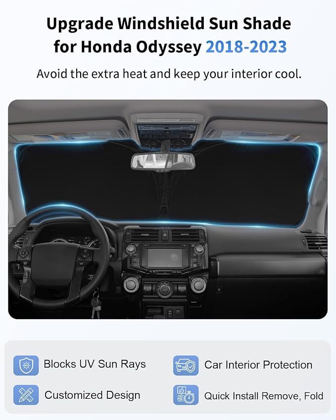 for Odyssey Windshield Sun Shade - Image 4