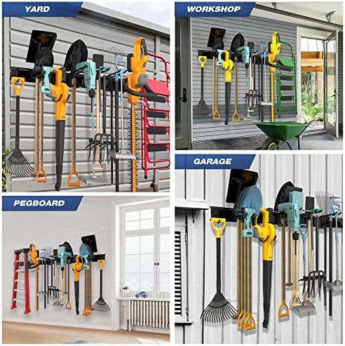 sttoraboks garage wall organizer, heavy duty tool hangers, package contents